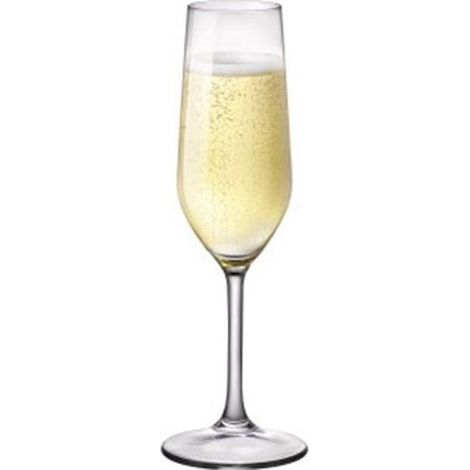 Set 6 Calici riserva in vetro champagne 20 cl bormioli