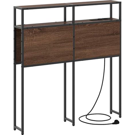 Maison Exclusive - Testata contenitore Rovere marrone Legno multistrato