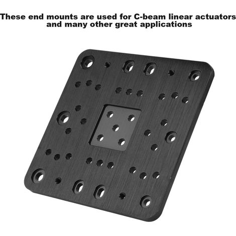 Plaque de fixation pour imprimante 3D CNC, support de montage pour structure en poutre C de grande dimension (1/3)