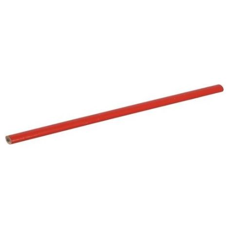 Crayon de charpentier standard Wilmart 250 mm — section ovale, mine plate, tracé permanent bois et matériaux de chantier