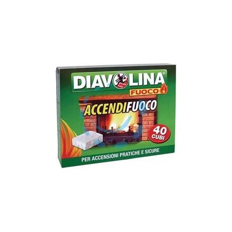 DIAVOLINA ACCENDIFUOCO - conf. 40 cubi
