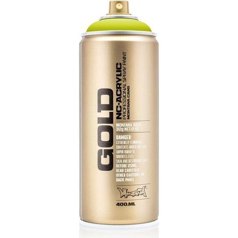 Bombe de peinture - Gold - Acrylique - Poison - CL6320 - 400ml - Montana Cans