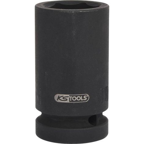 [NEUWERTIG] B-Ware KS Tools Kraft Steckschlüsseleinsatz Nuss 27 mm 6-Kantinnenvierkant 515.1827 (1/2)