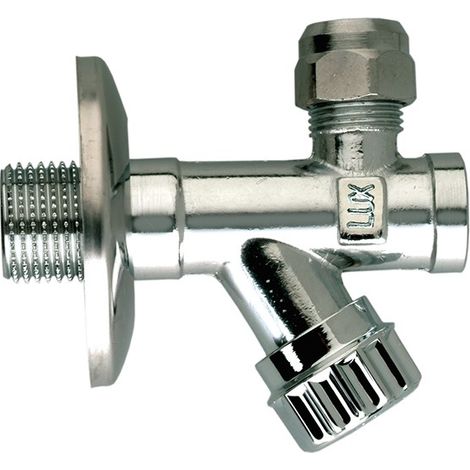 Idro Bric Rubinetto Sottolavabo Brevettato Con Filtro 1/2 X 3/8 In Ottone Cromato (1/7)