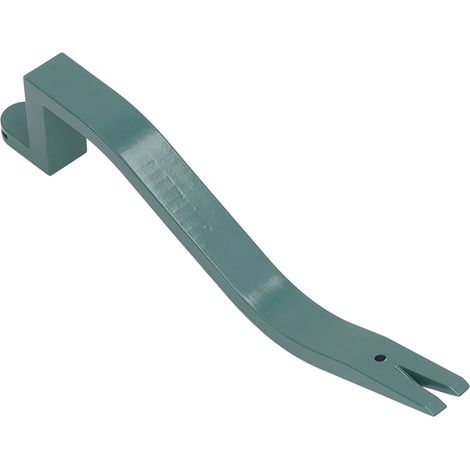 Outil de dépose de bardeaux en acier à haute teneur en carbone, longueur 29,7 cm, pied de levier pour cloueurs, outils de toiture (1/5)
