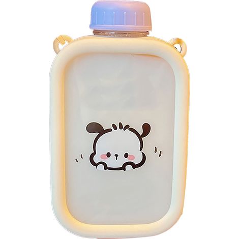 Niedliche, auslaufsichere und leichte Trinkflasche für Schüler mit Schultergurt – Modell 3 (1/5)