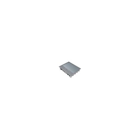 Boîte de sol 18 modules grise - GOULOTTE INSTALLATIO HAGER VE09057011 (1/4)