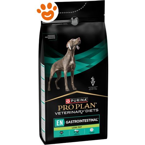Purina Dog Pro Plan Veterinary Diet EN Gastrointestinal Low Fat - Sacco 11 Kg - Cibo Secco Cani