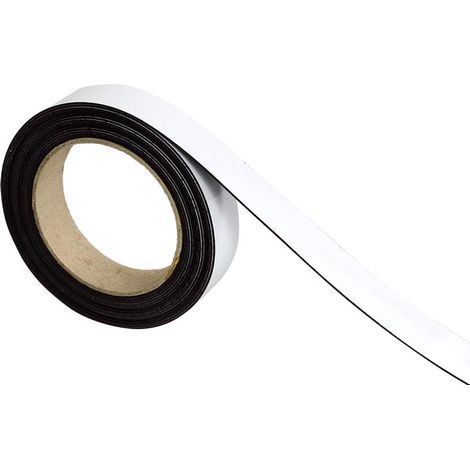 Rouleau d'étiquettes magnétiques 5m x 25mm - 4034096