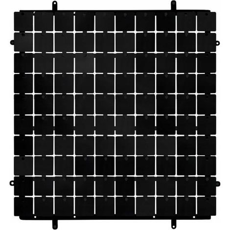 Panel decorativo NEGRO Fondo negro Pared fotográfica para sesiones 30x30cm 100 piezas. (1/2)