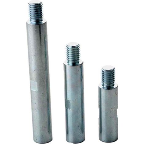 Conector de extensión para amoladora angular M14 para pulidora - 3 piezas Extensión de pulido M14 60 mm + 100 mm + 140 mm
