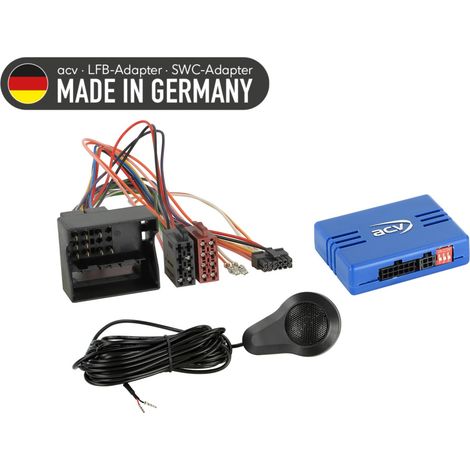 Adaptateur Stalk pour vehicules Citroen Fiat Peugeot Toyota avec Quadlock PDC pour autoradio Pioneer