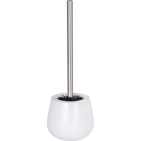 Brosse conteneur MALTA BLANC + brosse WC, WENKO (1/5)
