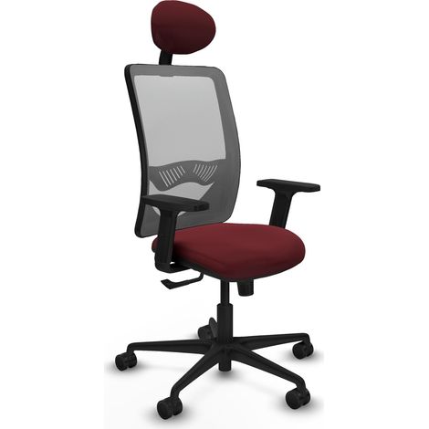Silla de oficina piqueras y crespo Zulema negro espuma alta calidad (1/2)
