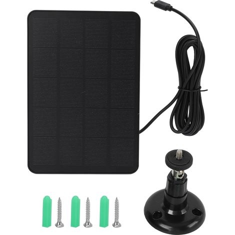 Panneau Solaire Portable 4W 5V Imperméable pour Appareils Faible Puissance - Haute Efficacité de Conversion (1/5)