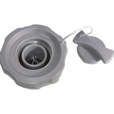 Bouchon de valve d'air pour spa gonflable Bestway Airjet Saluspa Lay Z Spa - Bouchon à vis pour valve d'air Lay-Z-Spa Duraplus - Numéro de pièce P05767 (1/5)