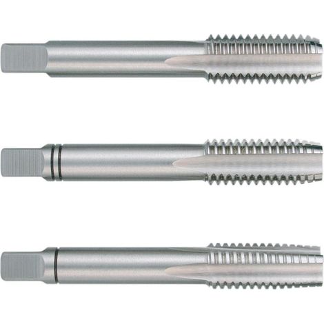 Maschi a mano RUKO DIN 352 HSS 3pz. M 5 x passo 0,8 mm - 230050 (1/2)