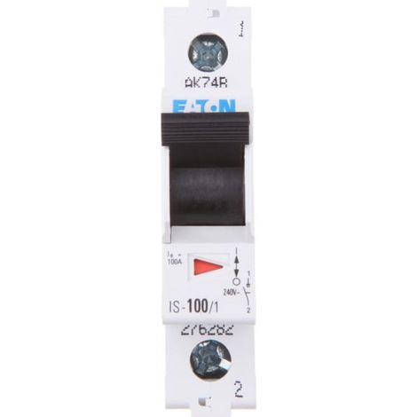 INTERRUPTOR EATON 100A 1 POLO IS-100/1 276282