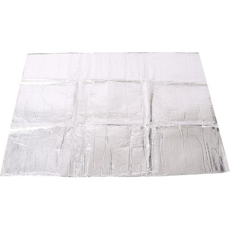Bouclier thermique de capot de 0,2 pouces, amortisseur sonore, coussin d'isolation phonique pour moteur de voiture, universel 4,6x3,3 pieds (1/5)