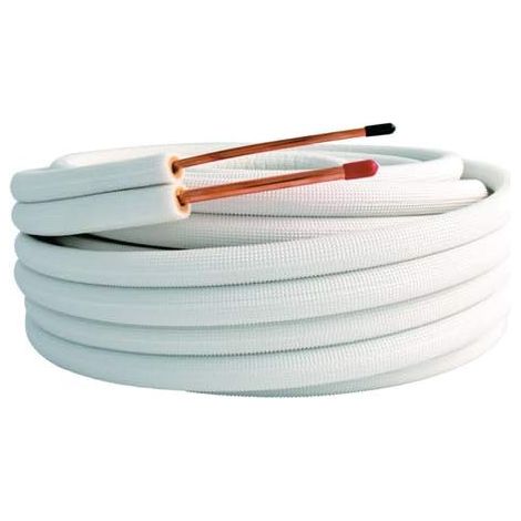 1 Couronne Liaison frigorifique 20 mètres 1/4 3/8 Cuivre Qualité professionnelle Climatisation