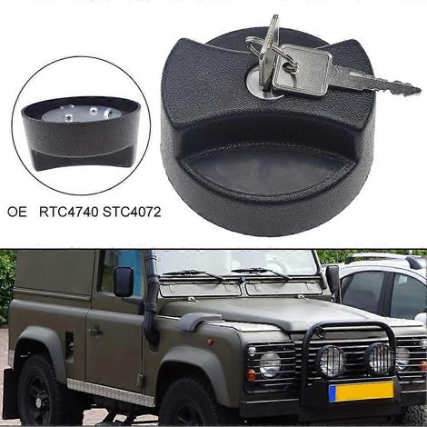 cache-bouchon de réservoir de carburant verrouillable avec clés pour Defender 90 110 130 STC4072 - Accessoires auto (1/4)