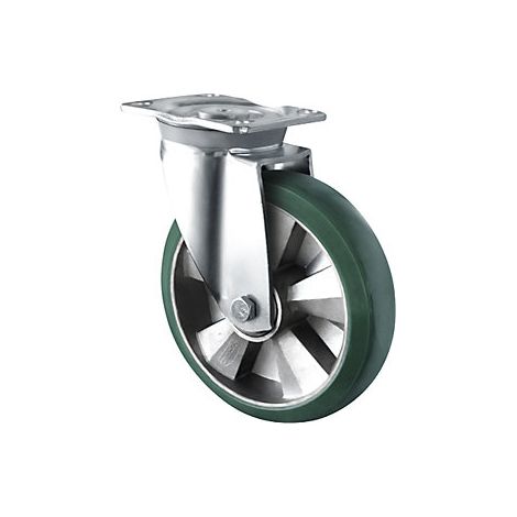CASCOO Lenkrolle ø 200 mm Serie BAX7 Doppelkugellager K-Serie