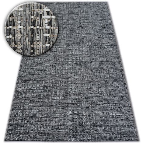 Teppich SISAL LOFT 21126 MELANGE silber/elfenbein/grau grey 120x170 cm