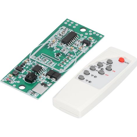 Panneau de commande pour circuit imprimé de lampe solaire 3,7 V/7,4 V, radar à micro-ondes, détecteur de présence humaine, contrôleur de lampe solaire (1/5)