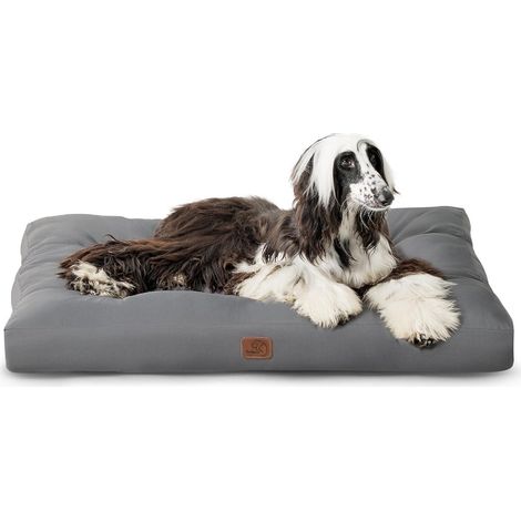 Hundematratze 120x90cm XXL 10cm dunkelgrau L 120 x B 90 x H 10 cm (1/5)