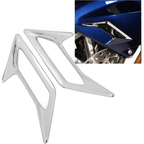 Paar dekorative Abdeckungen für die vorderen Lüftungsschlitze eines Honda Gold Wing GL1800 Motorrads (2018-2022) (1/5)