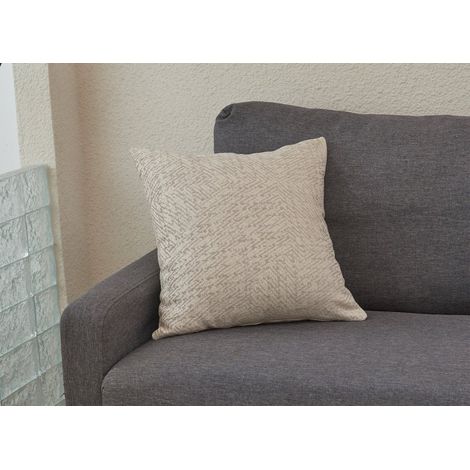 Coussin beige à motifs 45x45 cm MINNESOTA (1/3)
