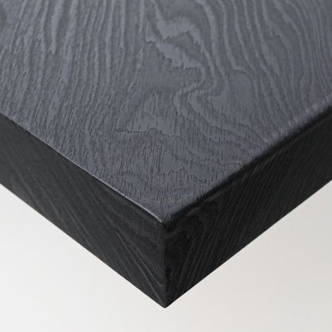 DIMEXACT - Papier adhésif imitation bois gris foncé Eco - 122 cm x 5 m - En Rouleau