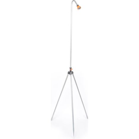Doccia da Giardino in Alluminio 202cm con Rubinetto Agrati (1/2)