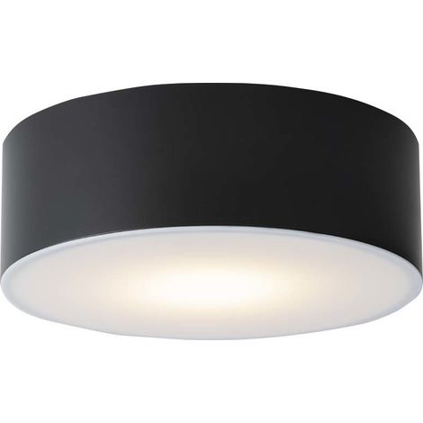 Plafoniera tonda Ø20cm LED 13W nero/bianco Shilo ZAMA (1/2)