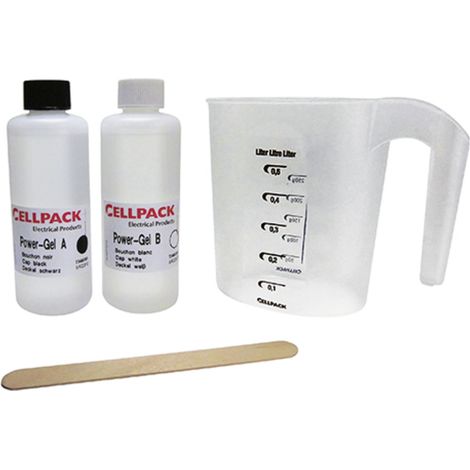 Cellpack Power Gel transparente Zweikomponenten-Dichtharz