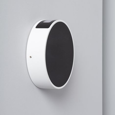 Applique da Parete per Esterni LED 6W Alluminio Crono Nero 3000K Bianco Caldo