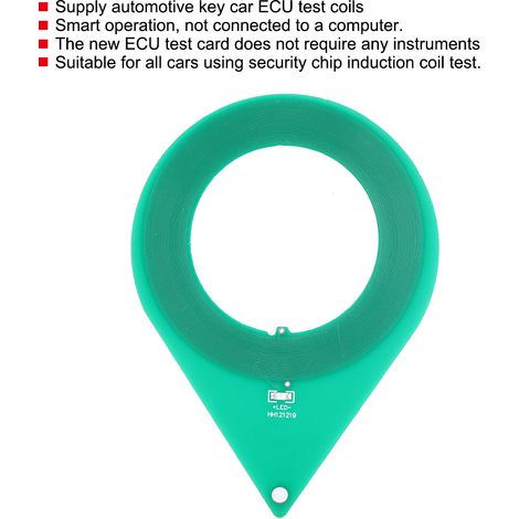 Carte de détection de signal de capteur ECU automobile verte (1/5)