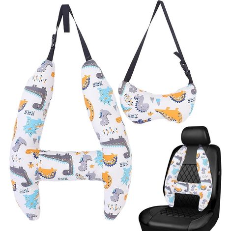 Soporte para la cabeza del coche Cojín transpirable para la cabeza del asiento del coche (1/5)