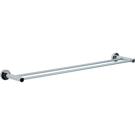 Toallero doble de pared ATLANTIC Cromo Spirella