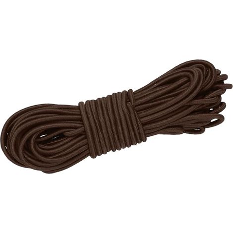 25mm x 8m Marine Shock Cord Elastic Rope Kayak Extendable Strap Attachment for Loading Luggage Moving Home DIY Brown (1/5)