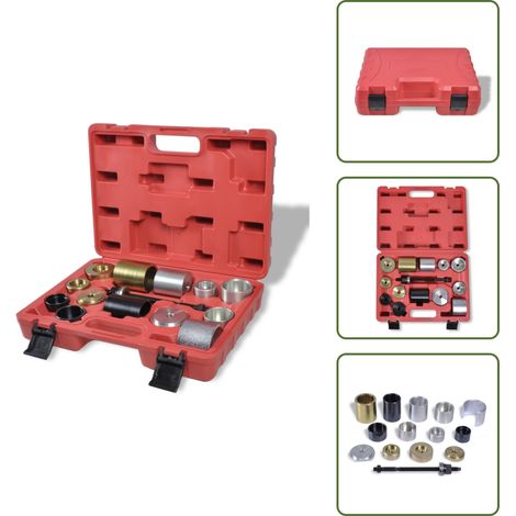 Sostituzione cuscinetti - vidaXL Kit Estrattore per Cuscinetti Silenziosi per BMW - Strumenti per auto BMW