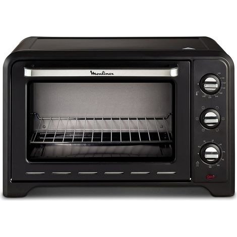 Moulinex – Four mixte vapeur 33L 1600W – Gril intégré – 6 réglages de température – Finition acier inoxydable