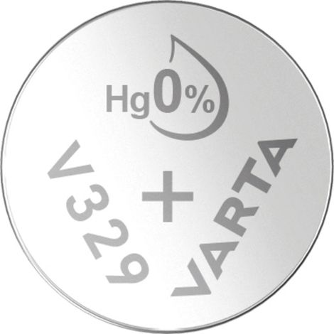 Varta Knopfzelle 329 1.55 V 1 St. 37 mAh Silberoxid SILVER Coin V329/SR731 NaBli 1 (1/4)