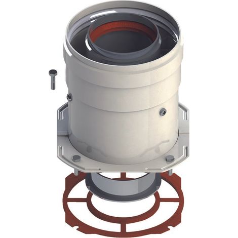 Startbuchse - Aluminium koaxial ø 60/100