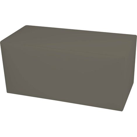 Panca in Similpelle 90x42x44 cm Avalli Tortora