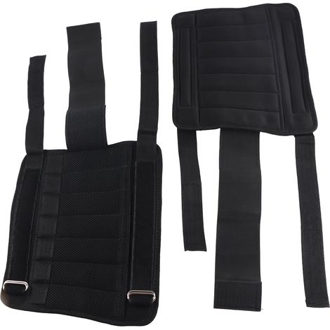 Lot de 2 bandes de cheville lestées réglables pour entraînement sportif (1/5)