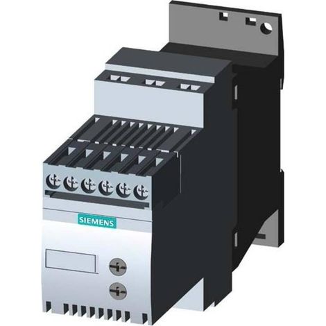 Démarreur progressif Siemens 3RW3013-1BB14 3RW30131BB14 Puissance moteur à 400 V 1.5 kW Puissance moteur à 230 V 0.75 kW 400 V/AC Courant nominal 3 Q04323 (1/4)