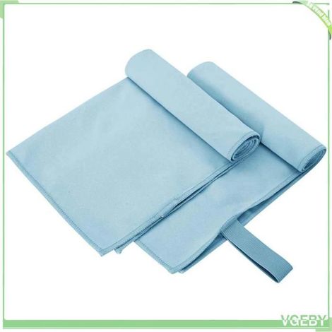 42011472 Serviettes de sport 2 pcs Bleu 50 x 30 cm (1/5)