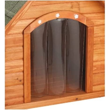 Porte pour Niche Chalet pour Chien Petit