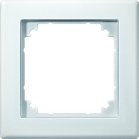 Merten 484119 Cornice, 1 piega, bianco polare, 1x M-SMART-Rahmen